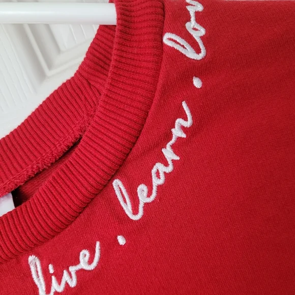 H&M Divided Sweater with Embroidery, Size M - Picture 4 of 5